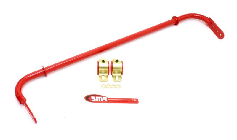 BMR 10-11 5th Gen Camaro Rear Hollow 25mm Adj. Sway Bar Kit w/ Bushings - Red - Crew Original