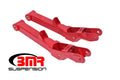 BMR 10-15 5th Gen Camaro Non-Adj. Rear Lower Control Arms (Polyurethane) - Red - Crew Original