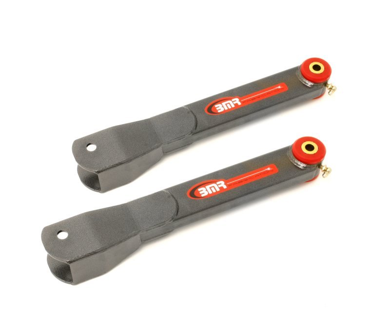 BMR 10-15 5th Gen Camaro Non-Adj. Rear Trailing Arms (Polyurethane) - Black Hammertone - Crew Original