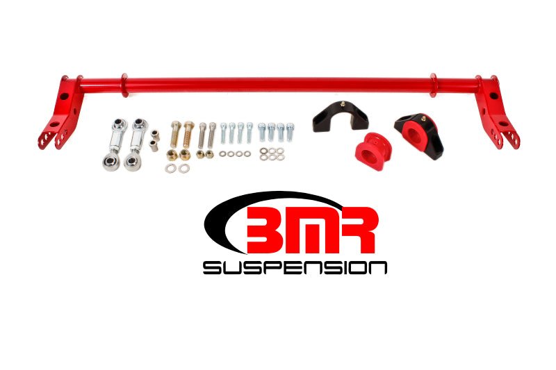 BMR 10-15 5th Gen Camaro Rear Hollow 1.375in Xtreme Anti-Roll Kit - Red - Crew Original