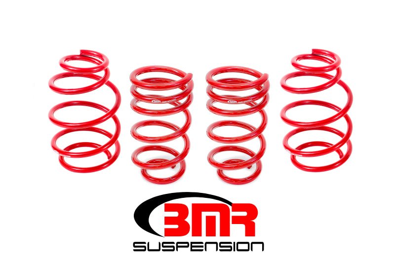 BMR 10-15 5th Gen Camaro V8 Lowering Spring Kit (Set Of 4) - Red - Crew Original