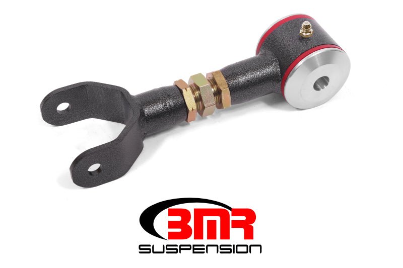 BMR 11-14 S197 Mustang Upper Control Arm On-Car Adj. (Polyurethane) - Black Hammertone - Crew Original