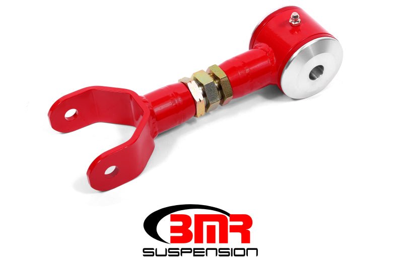 BMR 11-14 S197 Mustang Upper Control Arm On-Car Adj. (Polyurethane) - Red - Crew Original
