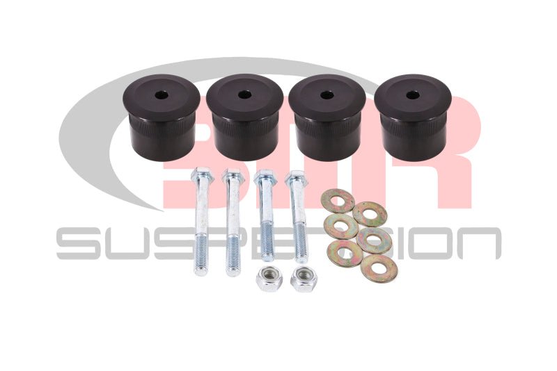 BMR 15-17 S550 Mustang Differential Bushing Kit (Aluminum) - Black - Crew Original