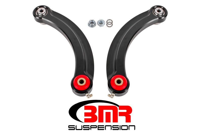 BMR 15-17 S550 Mustang Fixed Billet Aluminum Camber Link (Poly/Bearing) - Black - Crew Original
