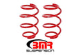 BMR 15-17 S550 Mustang Front Performance Version Lowering Springs - Red - Crew Original