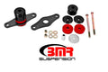 BMR 15-17 S550 Mustang Motor Mount Kit (Polyurethane) - Black Anodized - Crew Original