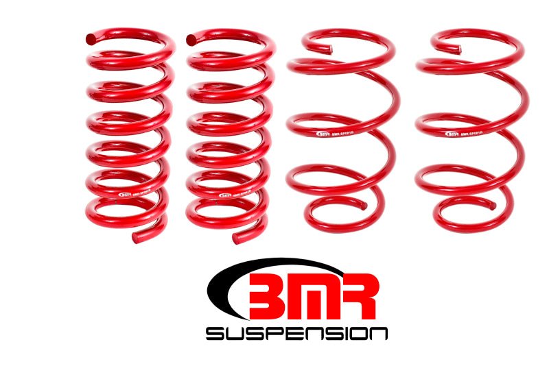BMR 15-17 S550 Mustang Performance Version Lowering Springs (Set Of 4) - Red - Crew Original