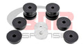 BMR 15-17 S550 Mustang Rear Cradle Bushing Kit (Delrin) - Black - Crew Original