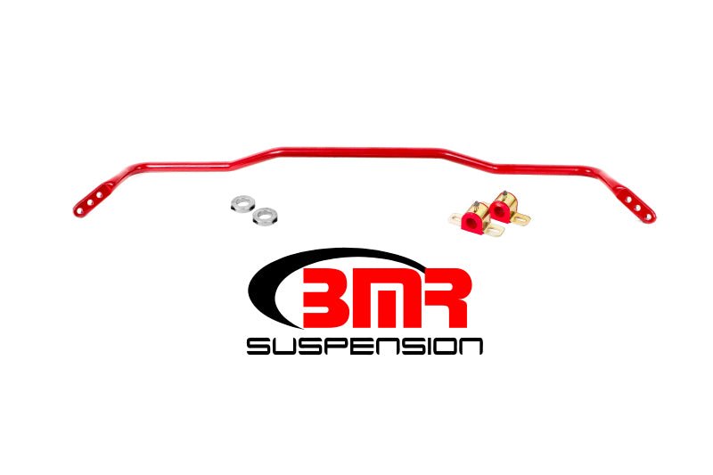 BMR 15-17 S550 Mustang Rear Hollow 25mm 3-Hole Adj. Sway Bar Kit - Red - Crew Original