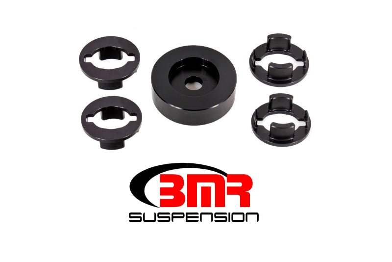 BMR 16-17 6th Gen Camaro Differential Lockout Bushing Kit (Aluminum) - Black - Crew Original
