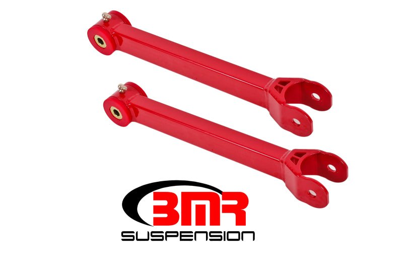 BMR 16-17 6th Gen Camaro Non-Adj. Lower Trailing Arms (Polyurethane) - Red - Crew Original