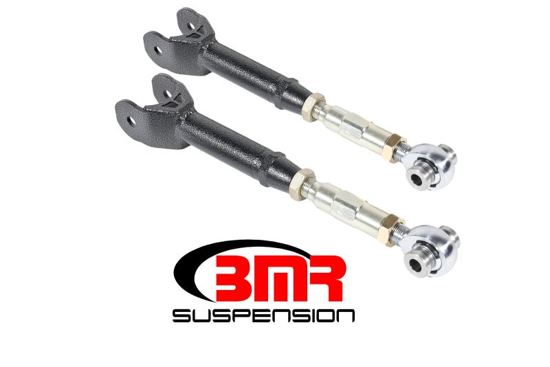 BMR 16-17 6th Gen Camaro Upper Control Arms On-Car Adj. Rod Ends - Black Hammertone - Crew Original