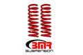 BMR 16-17 6th Gen Camaro V8 Rear Performance Version Lowering Springs - Red - Crew Original