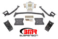 BMR 79-04 Fox Mustang Torque Box Reinforcement Plate Kit(TBR005H And TBR003H) - Black Hammertone - Crew Original
