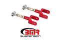 BMR 79-04 Fox Mustang Upper Control Arms On-Car Adj. Rod Ends - Red - Crew Original