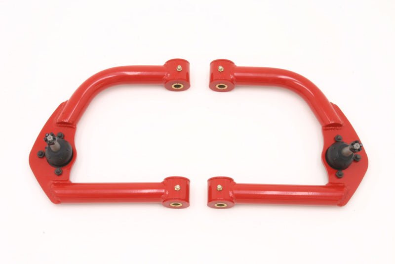 BMR 93-02 F-Body Non-Adj. Upper A-Arms (Polyurethane) - Red - Crew Original