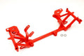 BMR 98-02 4th Gen F-Body K-Member w/ LS1 Motor Mounts and STD. Rack Mounts - Red - Crew Original