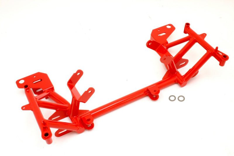 BMR 98-02 4th Gen F-Body K-Member w/ LS1 Motor Mounts and STD. Rack Mounts - Red - Crew Original