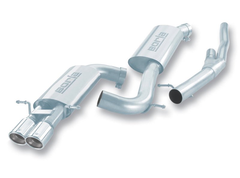 Borla 00-02 Audi S4 2.7L 6cyl AWD SS Catback Exhaust - Crew Original