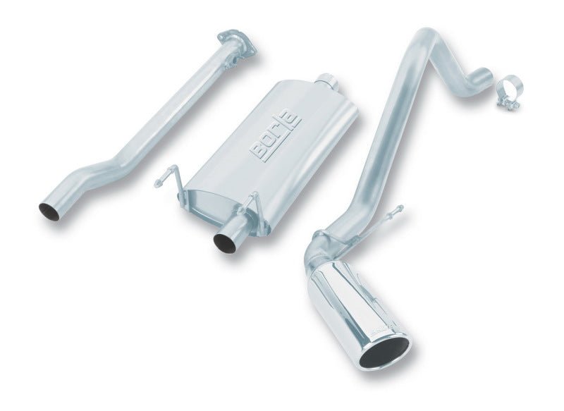 Borla 00-04 Toyota Tacoma Pre-Runner 3.4L V6 4WD 2Dr EC/SB SS Catback Truck Side Exit Exhaust - Crew Original