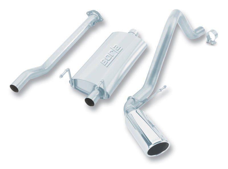 Borla 00-04 Toyota Tacoma Pre-Runner 3.4L V6 4WD 2Dr EC/SB SS Catback Truck Side Exit Exhaust - Crew Original