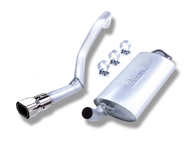Borla 00-06 Jeep Wrangler Sport/SE/X/Rubicon Sahara 2.5L/4cyl 4.0L/6cyl SS Catback Exhaust - Crew Original