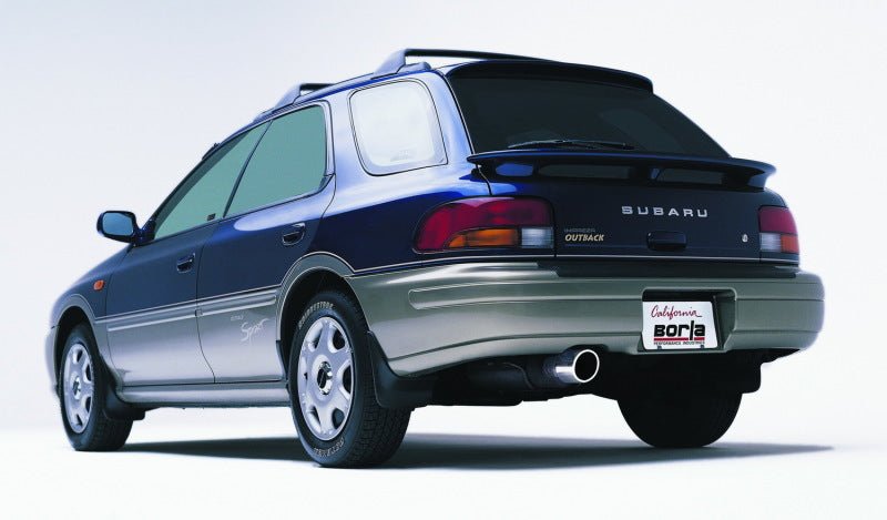 Borla 00 Subaru Impreza 2.2L/2.5L / 00-01 Outback 2.2L/2.5L Catback Exhaust - Crew Original