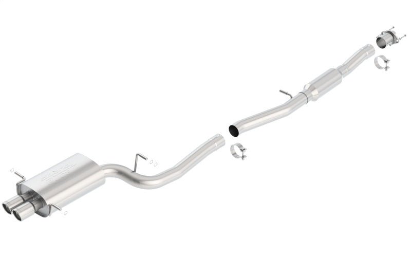 Borla 02-07 WRX Twin Tip Hush Catback Exhaust - Crew Original