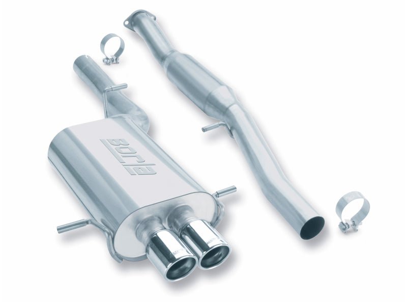 Borla 02-07 WRX Twin Tip Hush Catback Exhaust - Crew Original