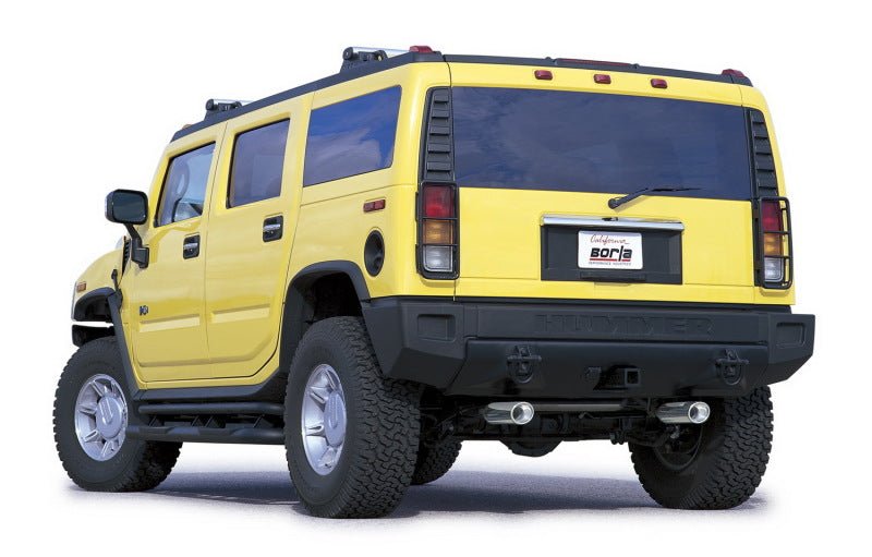 Borla 03-06 Hummer H2 6.0L 8cyl SS Catback Exhaust - Crew Original