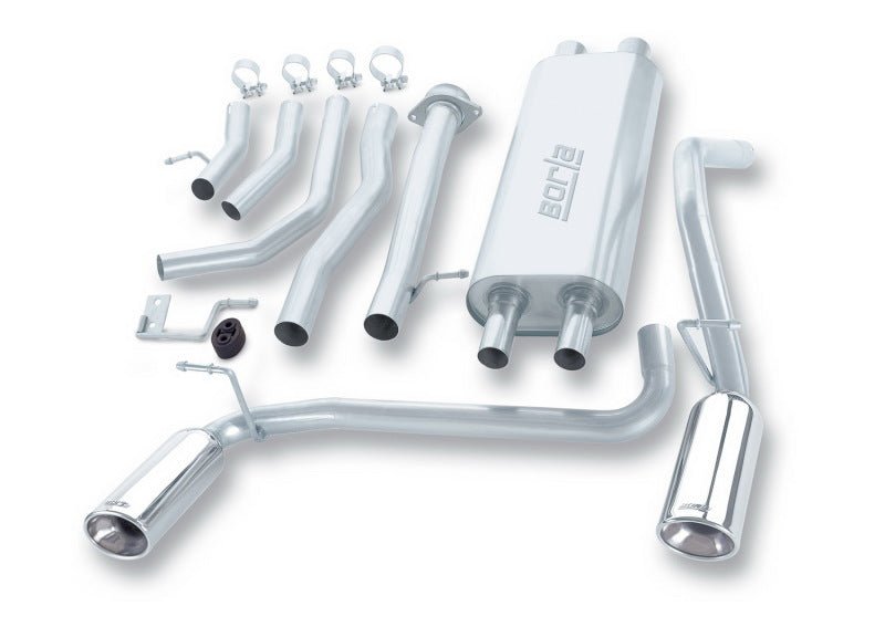 Borla 03-06 Hummer H2 6.0L 8cyl SS Catback Exhaust - Crew Original