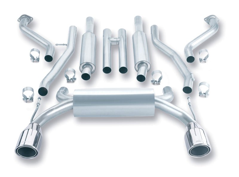 Borla 03-08 350Z True Dual Cat-Back Exhaust 2BOXES - Crew Original