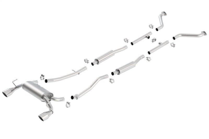 Borla 03-08 350Z True Dual Cat-Back Exhaust 2BOXES - Crew Original