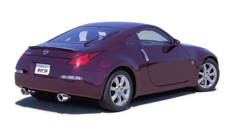 Borla 03-08 350Z True Dual Cat-Back Exhaust 2BOXES - Crew Original
