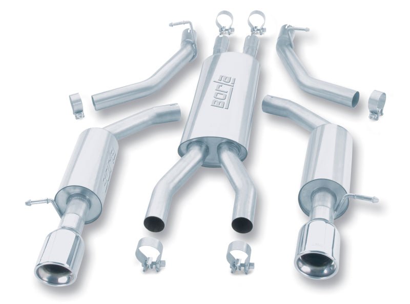Borla 03 Thunderbird 3.9L V8 AT RWD 2 DR Catback Exhaust - Crew Original