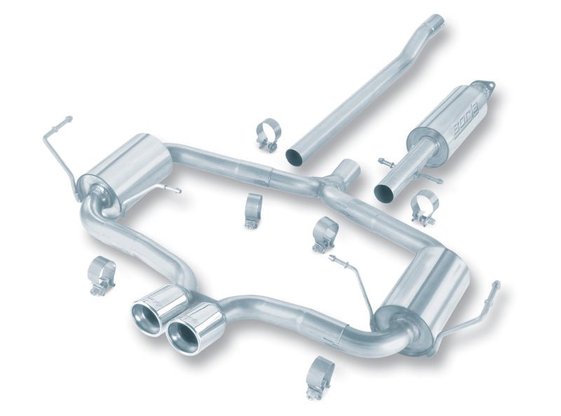 Borla 04-06 Mini Cooper S (Incl. Convertible) Aggressive Cat-back - Crew Original