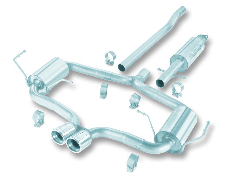 Borla 04-06 Mini Cooper S (Incl. Convertible) Aggressive Cat-back - Crew Original
