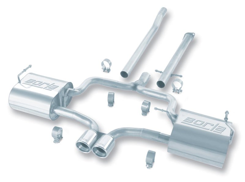 Borla 04-06 Mini Cooper S (Incl. Convertible) Normal Cat-back - Crew Original
