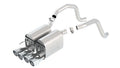 Borla 05-08 Chevrolet Corvette Coupe/Conv 6.0L/6.2L 8cyl Aggressive ATAK Exhaust (rear section only) - Crew Original