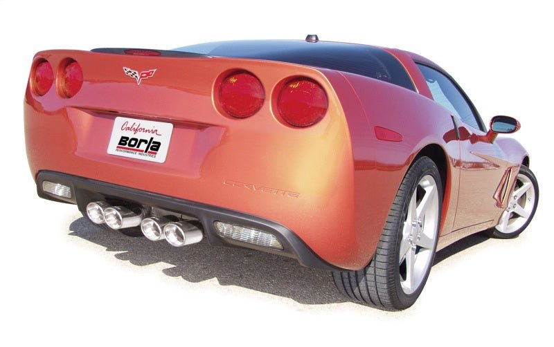 Borla 05-08 Corvette Coupe/Conv 6.0L/6.2L 8cyl AT/MT 6spd S-Type II SS Exhaust (rear section only) - Crew Original