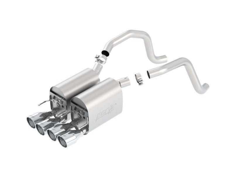 Borla 05-08 Corvette Coupe/Conv 6.0L/6.2L 8cyl AT/MT 6spd S-Type II SS Exhaust (rear section only) - Crew Original
