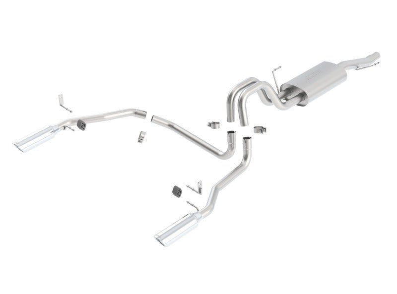Borla 05-08 Ford F-150 66in/78in Bed 4dr SS Catback Exhaust - Crew Original
