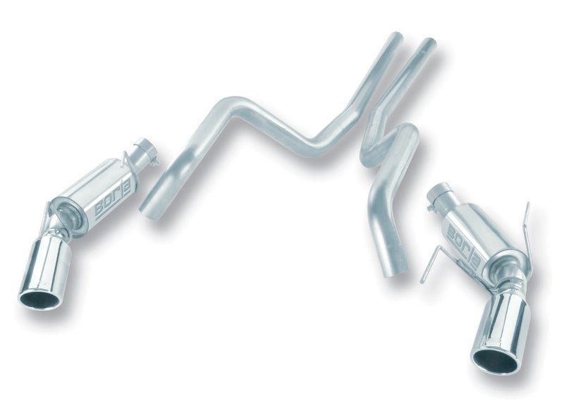 Borla 05-09 Ford Mustang GT Dual Exhaust - Crew Original