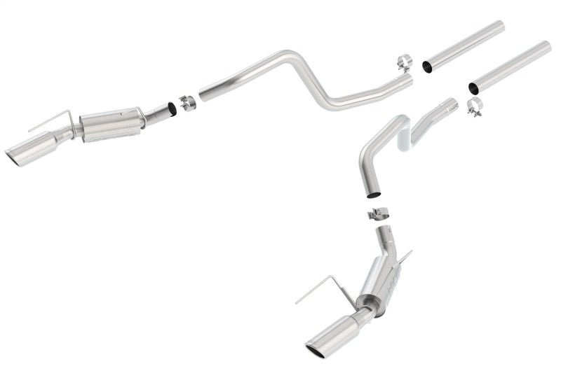 Borla 05-09 Ford Mustang GT Dual Exhaust - Crew Original