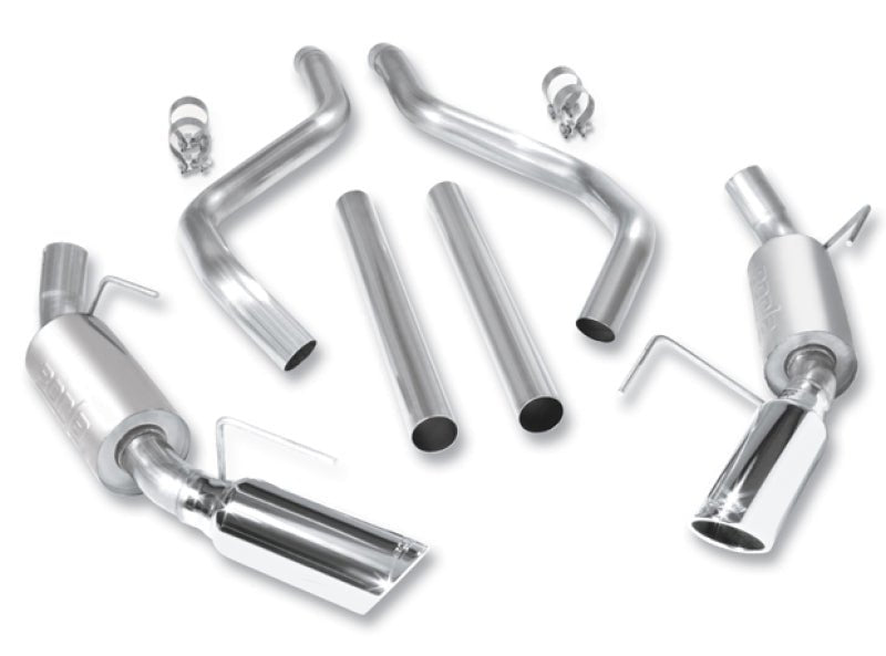 Borla 05-09 Ford Mustang GT/Bullitt ATAK Catback Exhaust - Crew Original