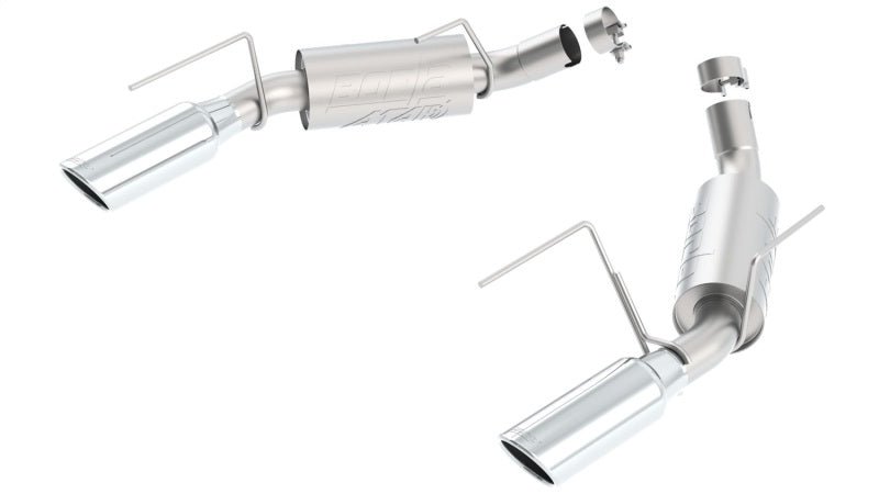Borla 05-09 Mustang GT/Bullitt 4.6L 8cyl Aggressive ATAK Exhaust (rear section only) - Crew Original