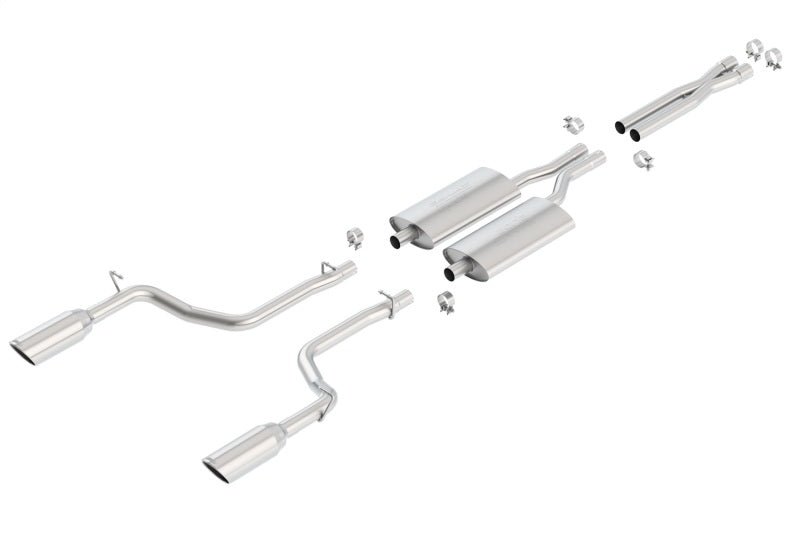 Borla 05-10+ Charger / Magnum / 300C R/T 5.7L Aggressive Catback Exhaust - Crew Original