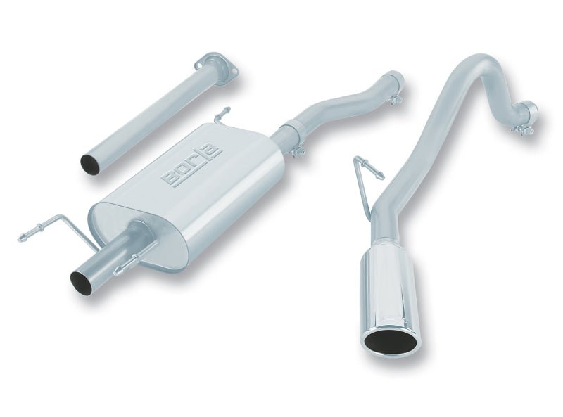 Borla 05-12 Toyota Tacoma 4.0L AT/MT 2/4WD CC/SH EC/LB 2&4Dr Catback Exhaust - Crew Original