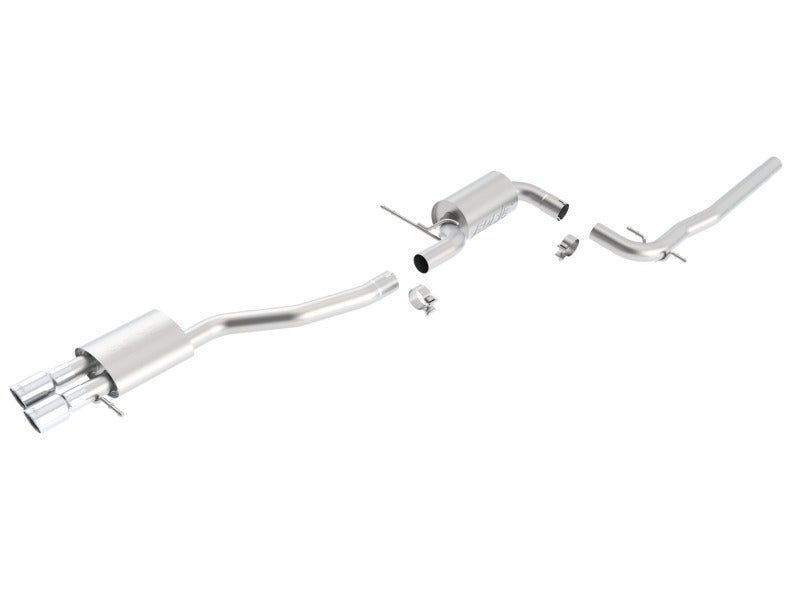 Borla 06-07 VW Jetta 2.5 / 08-10 Jetta SEL/SE/S SS Catback Exhaust - Crew Original